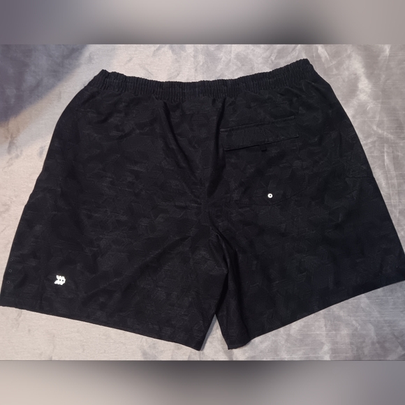 All in motion men's dark grey and black swim trunks size XL - Picture 9 of 11